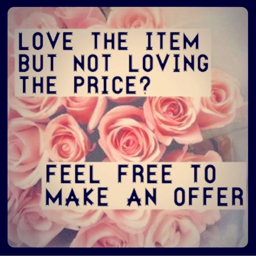 ✨REASONABLE OFFERS WELCOME!!✨